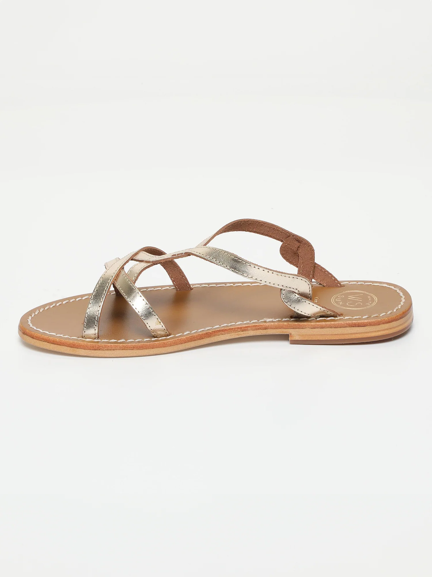 Mules Aleria - Gold - Image 3