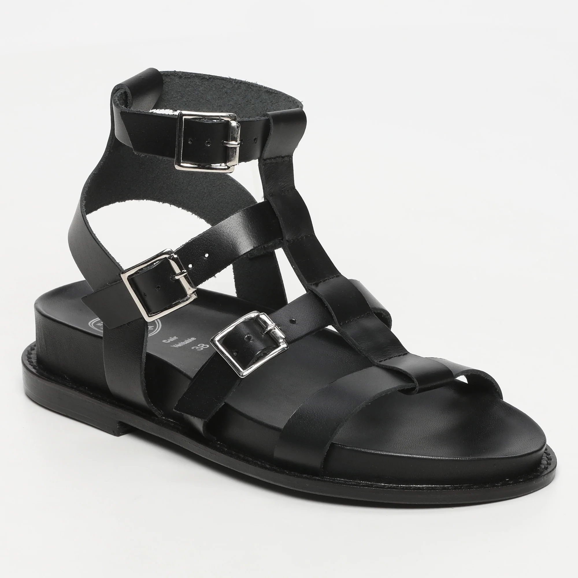 Sandales Sermano - Black - Image 5