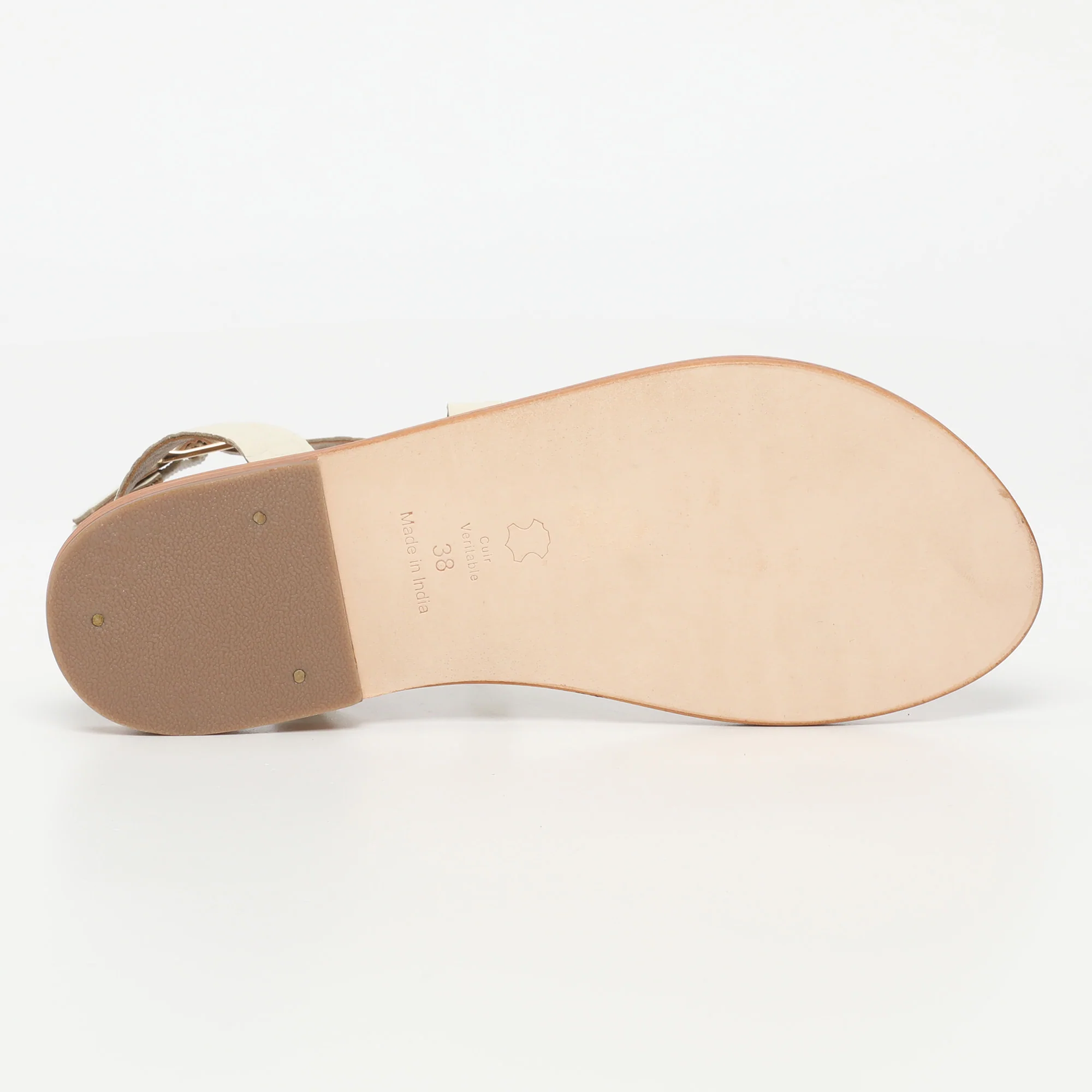 Sandales Lesia - White Croco - Image 5