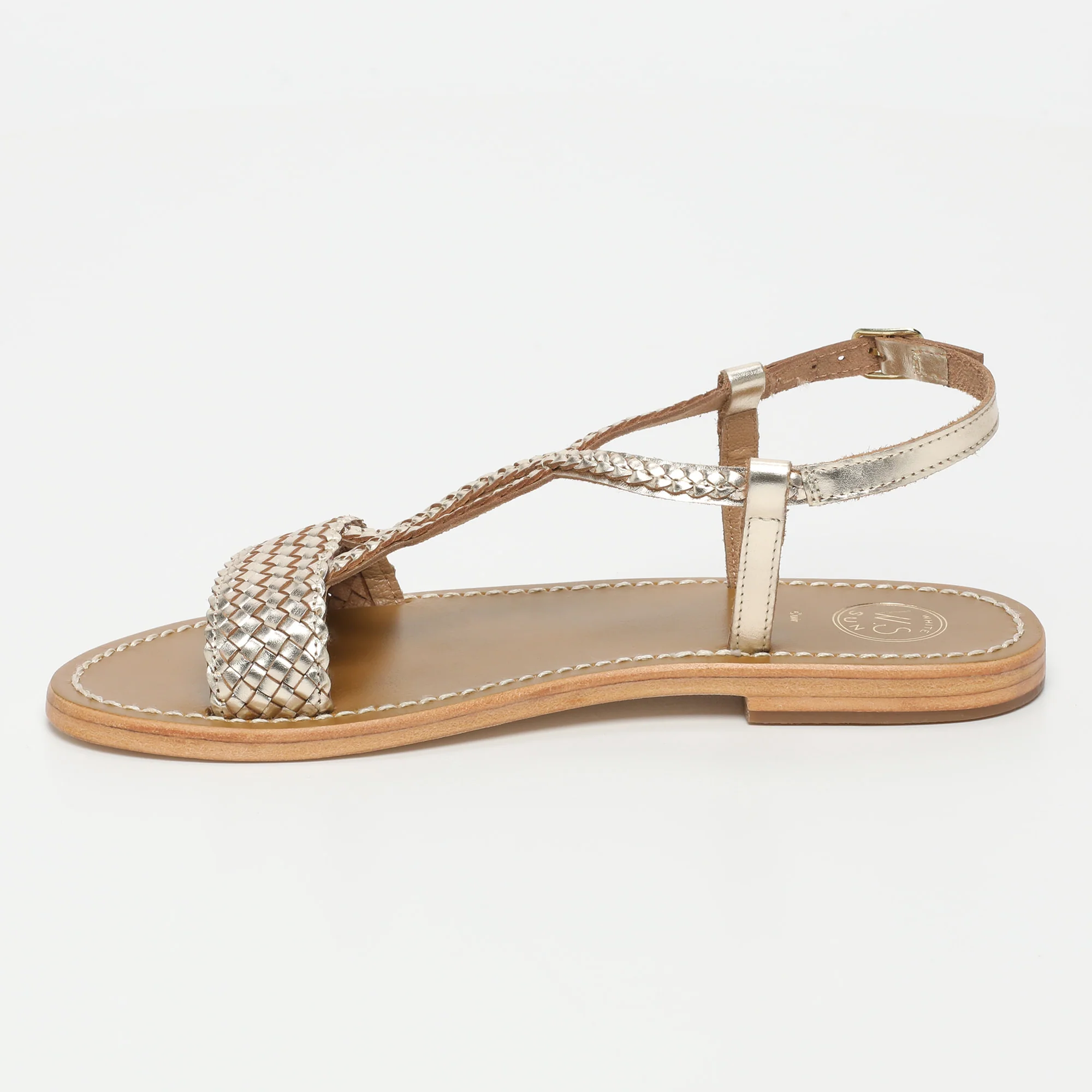 Sandales Queniva - Gold - Image 3