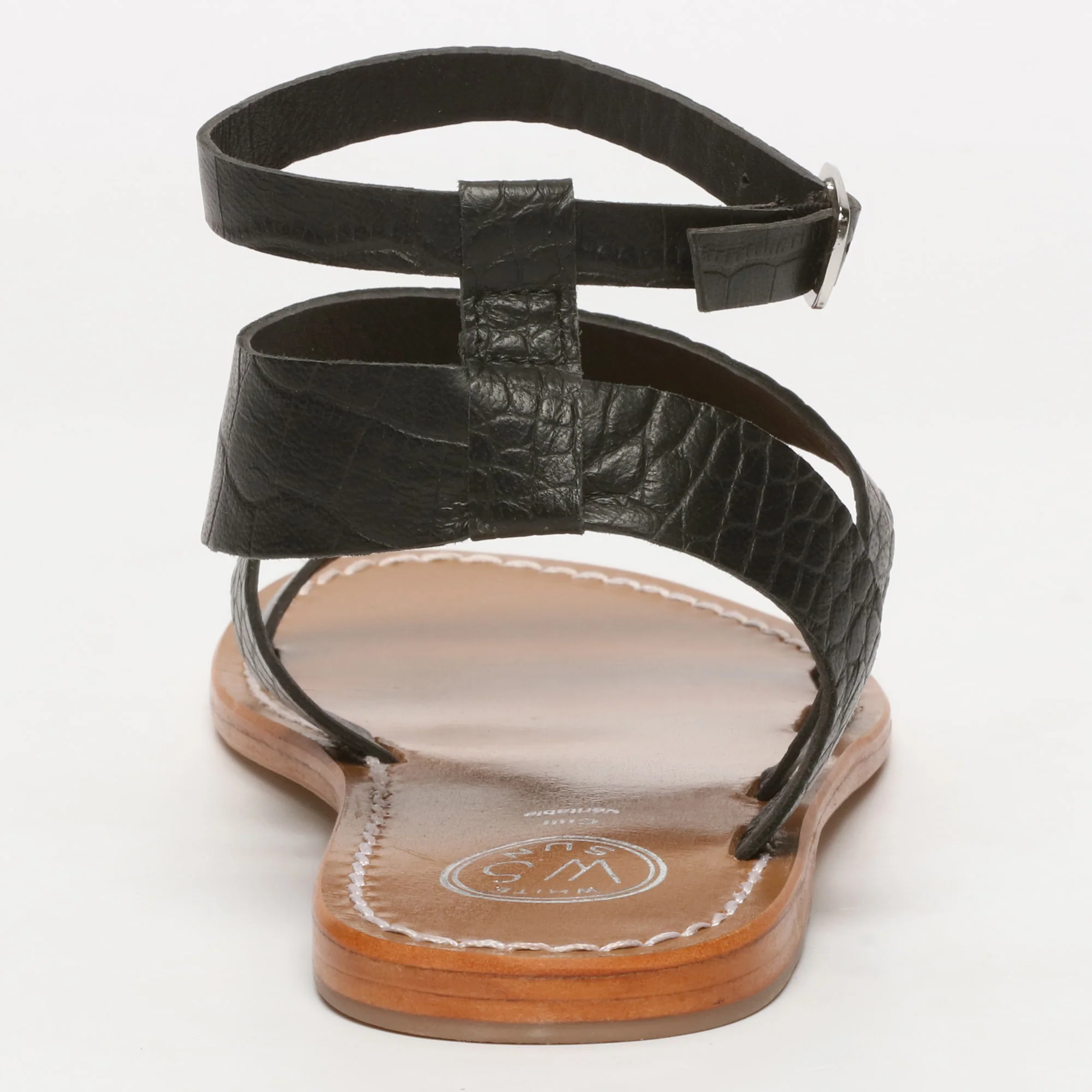 Sandales Oasis - Black Croco - Image 4