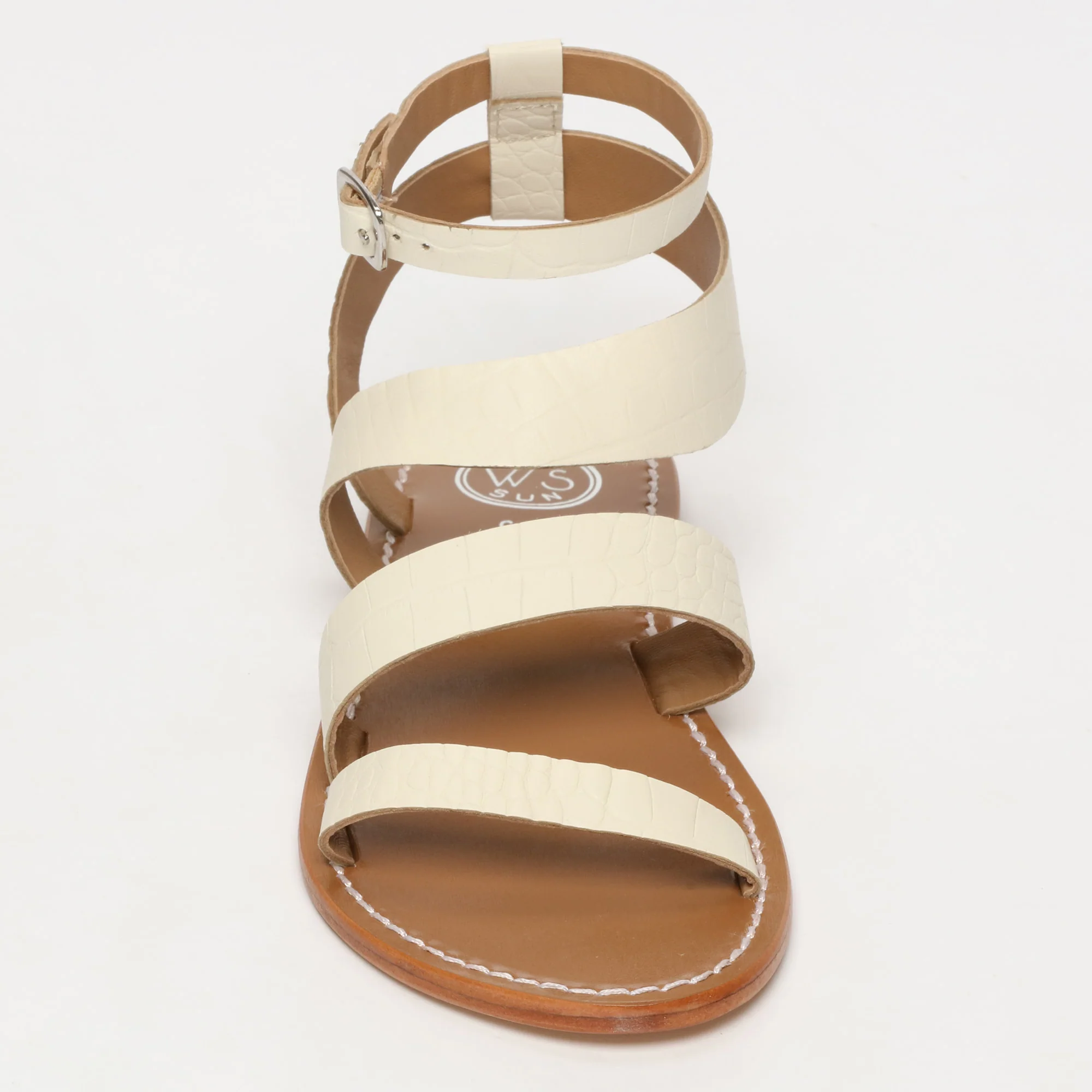 Sandales Oasis - White Croco - Image 2