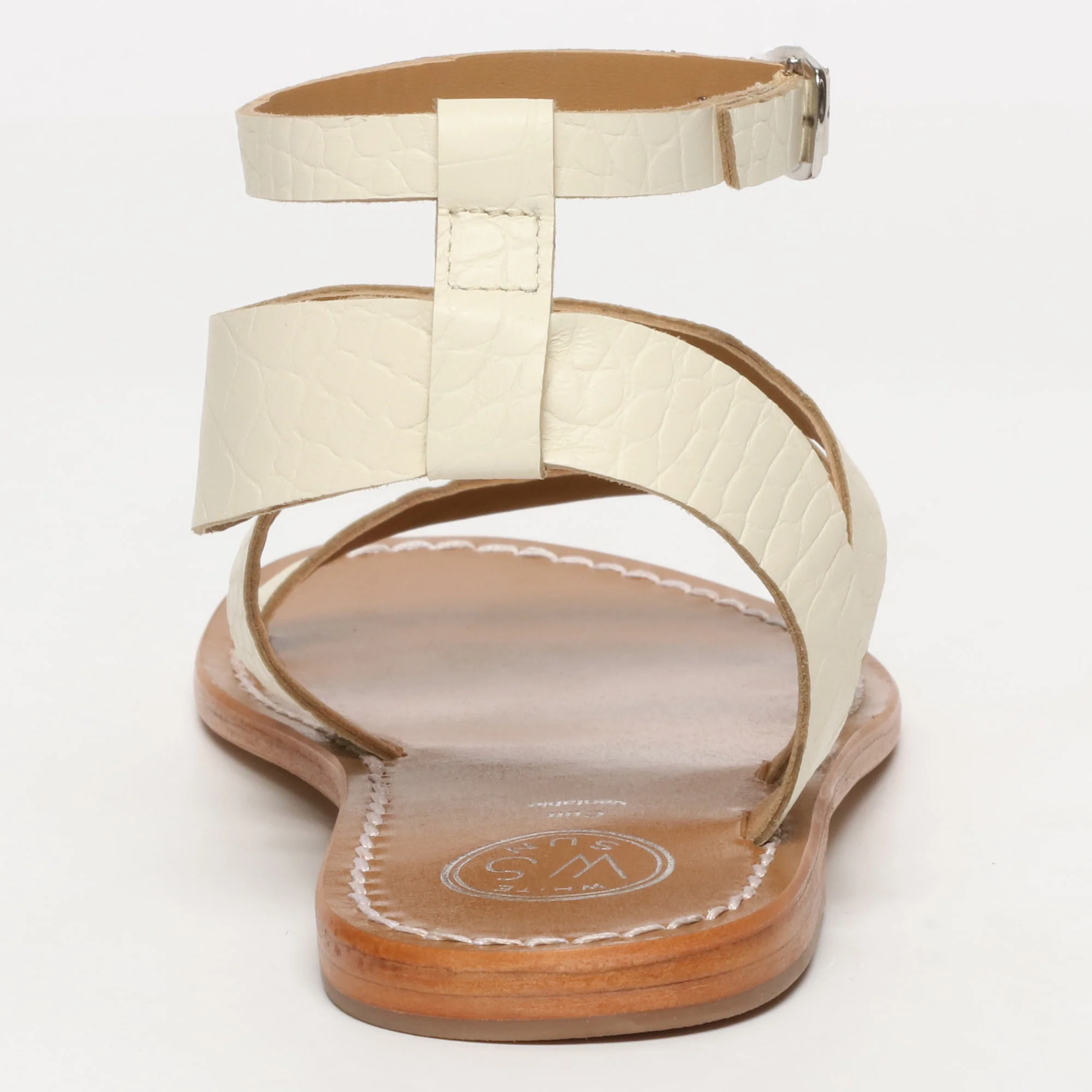 Sandales Oasis - White Croco - Image 4