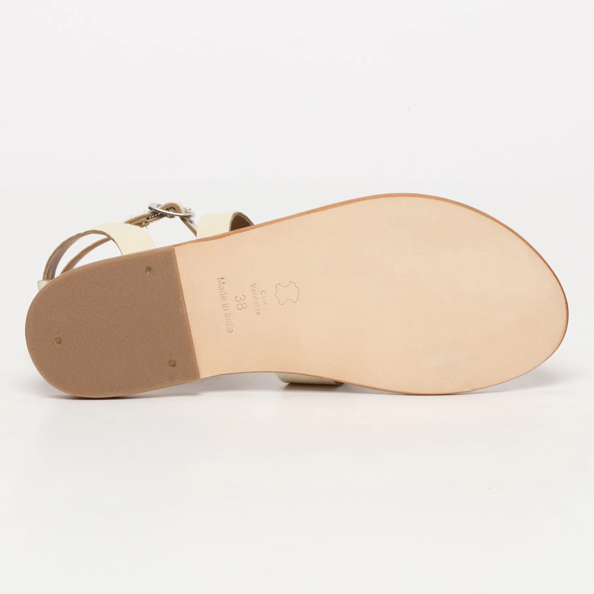 Sandales Oasis - White Croco - Image 5