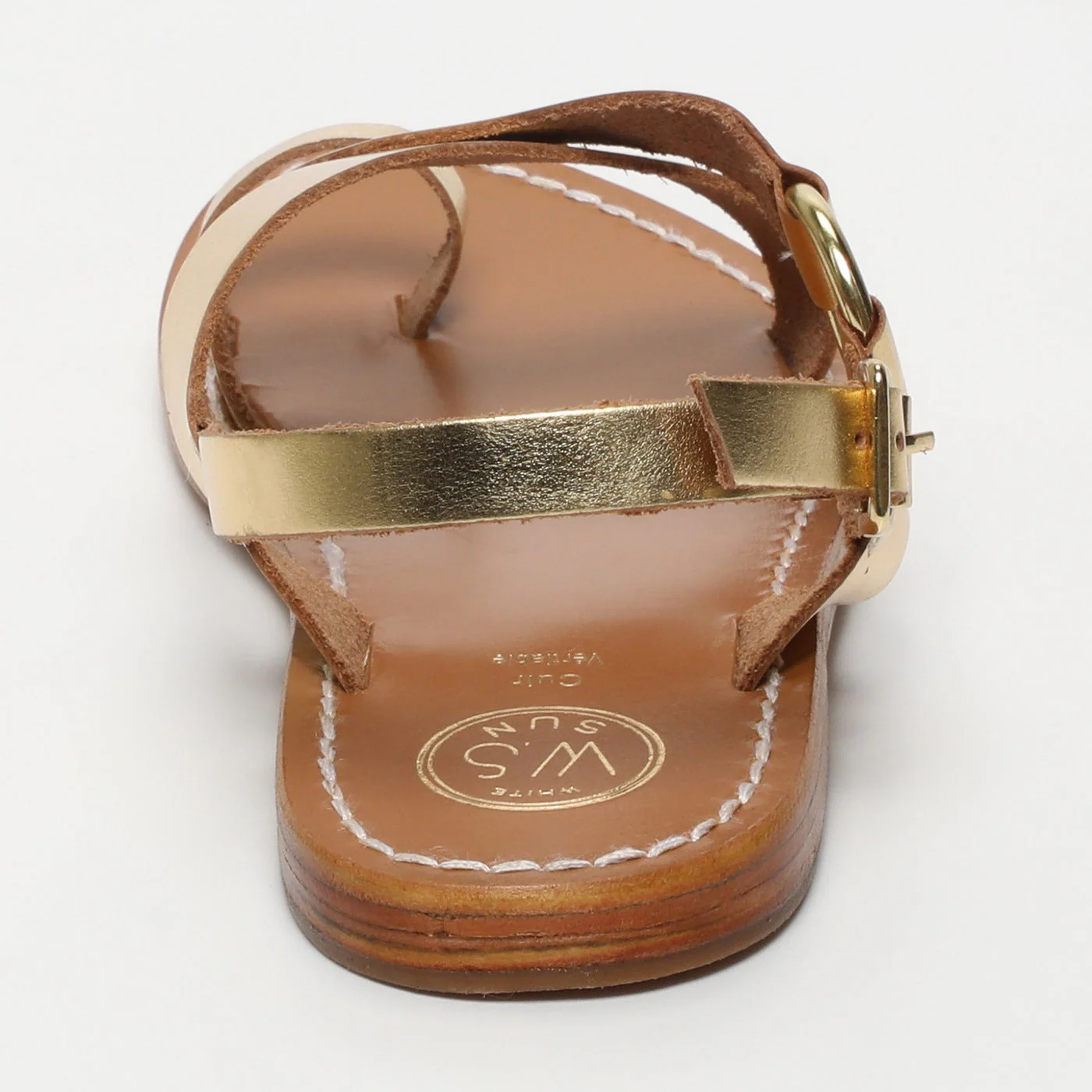 Sandales Devakali - Dark Gold - Image 5