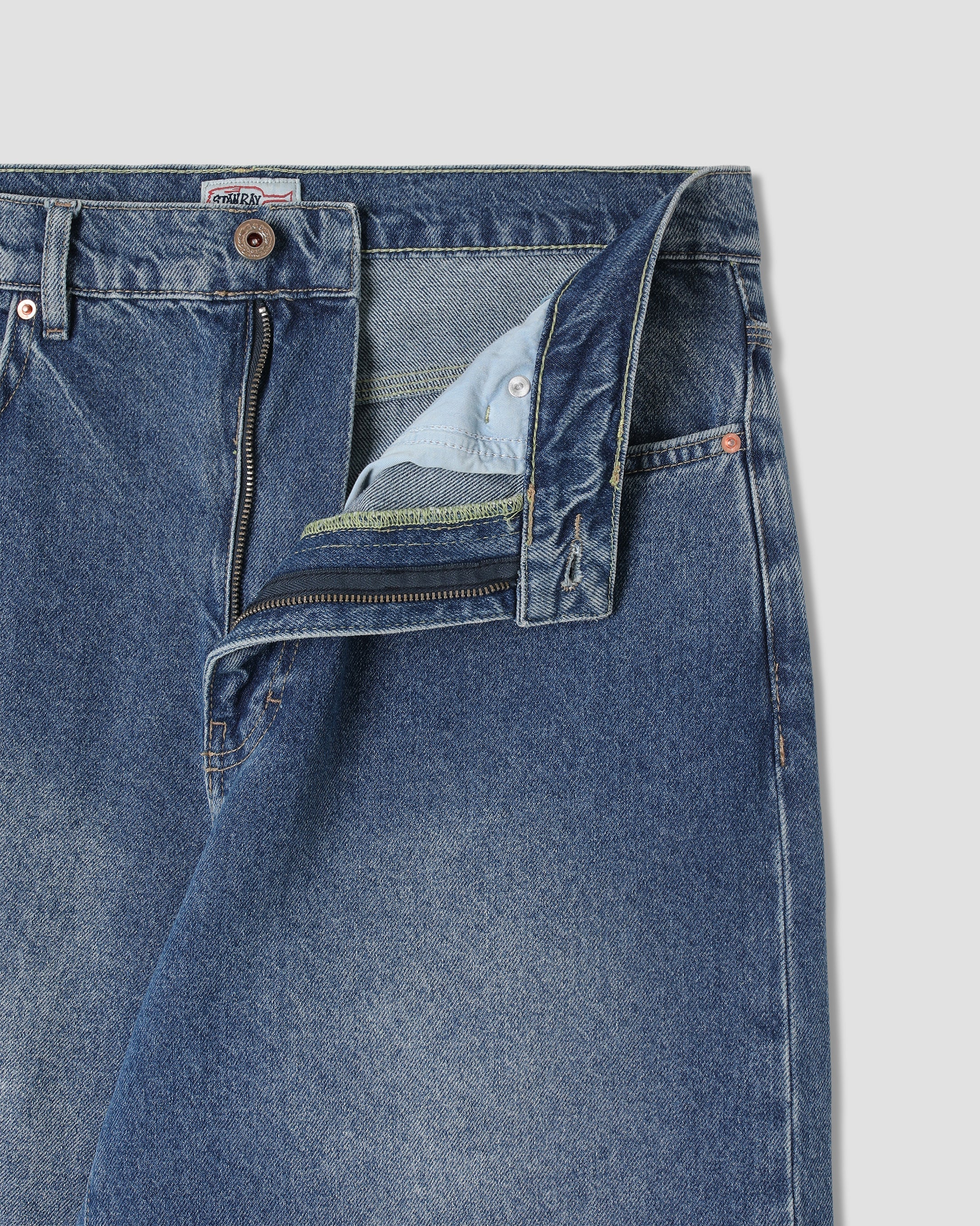 Wide 5 - 70s Stone Denim - Image 5