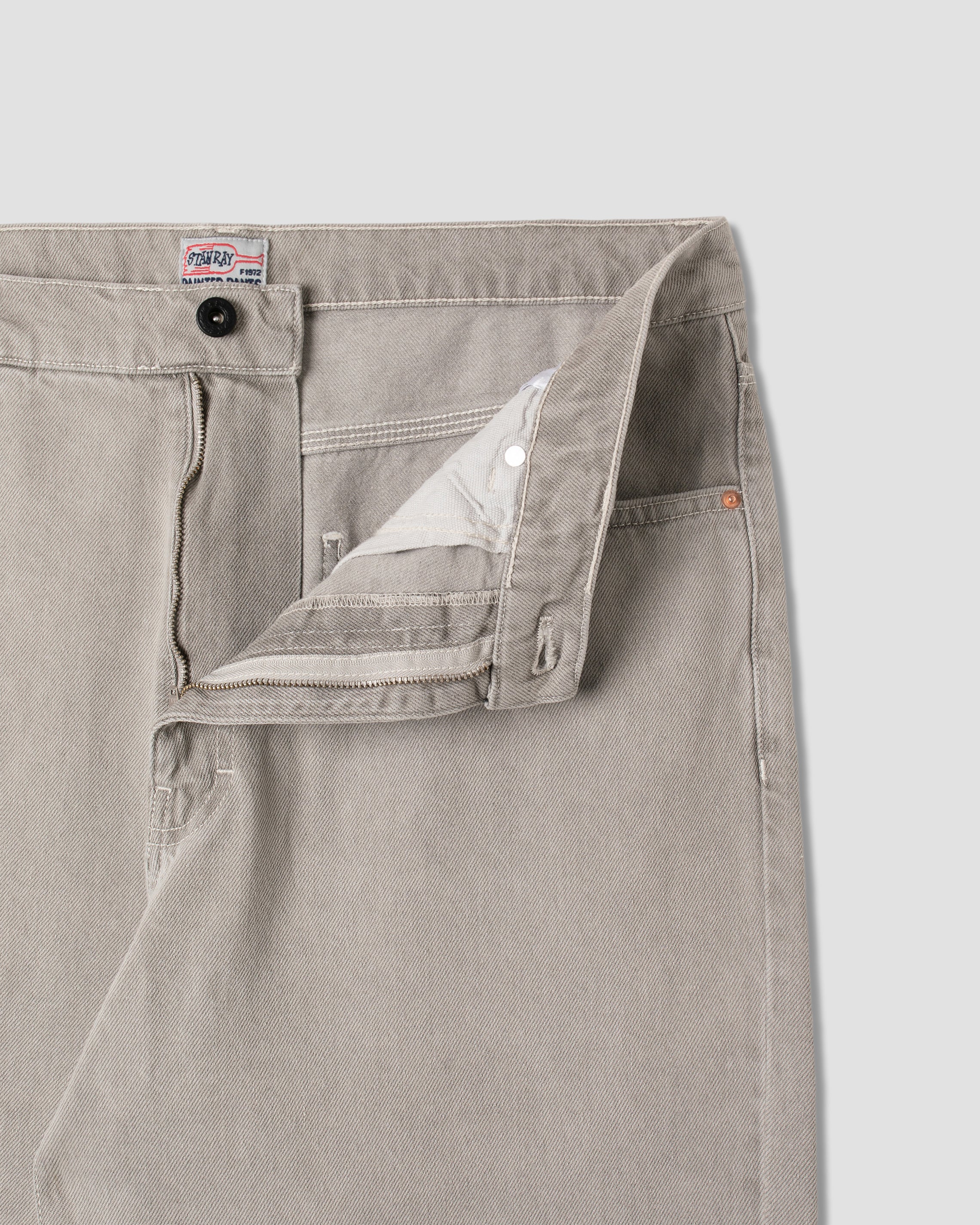 Wide 5 - Faded Grey Denim - Image 5