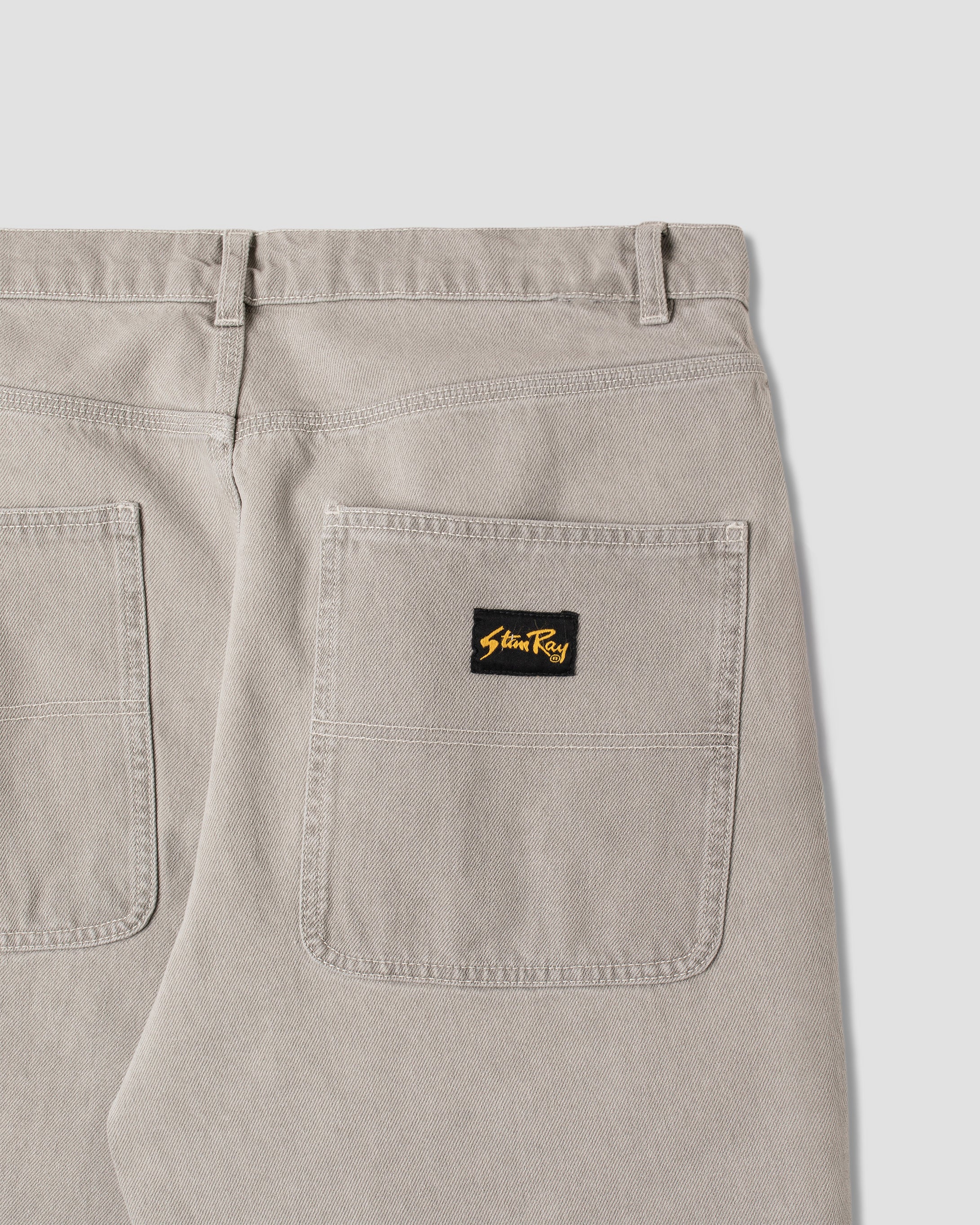 Wide 5 - Faded Grey Denim - Image 6