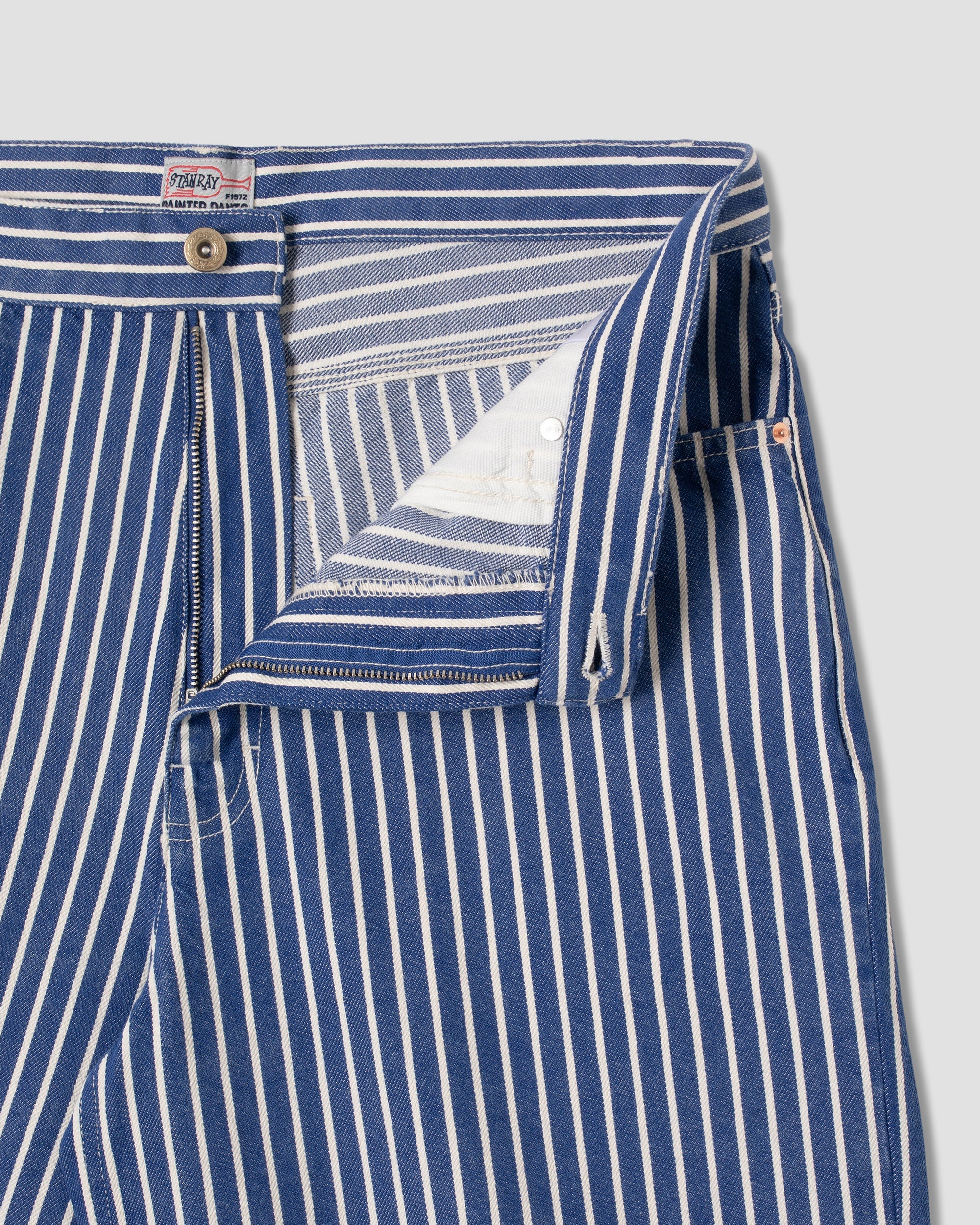 Wide 5 Short - Indigo/Natural Hickory - Image 5