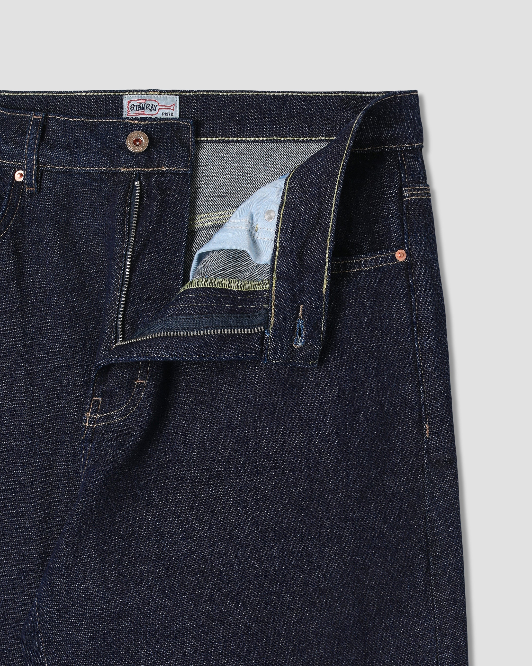 Wide 5 - Single Rinse Denim - Image 5
