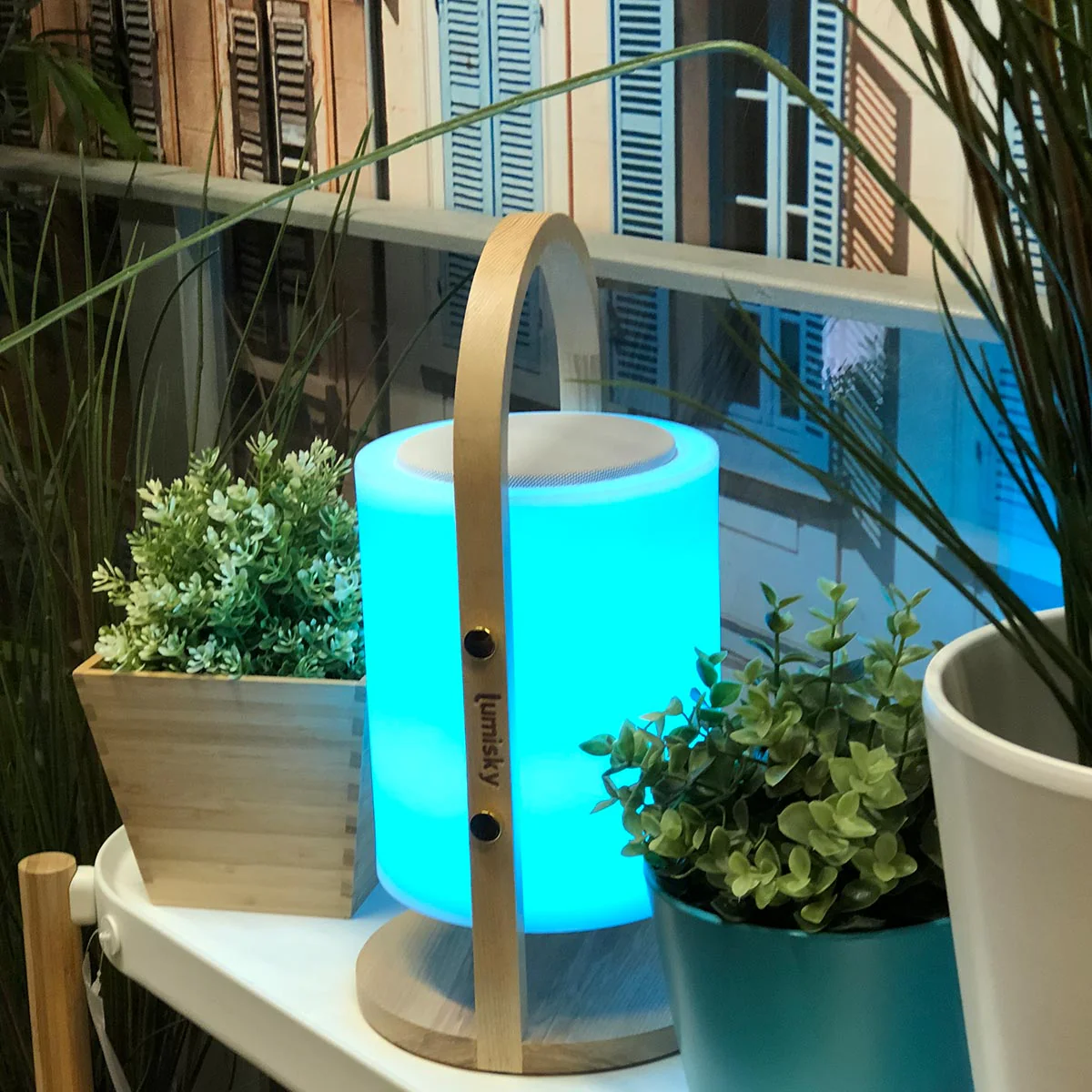Lampe Enceinte Bluetooth - Woody Play - Image 2