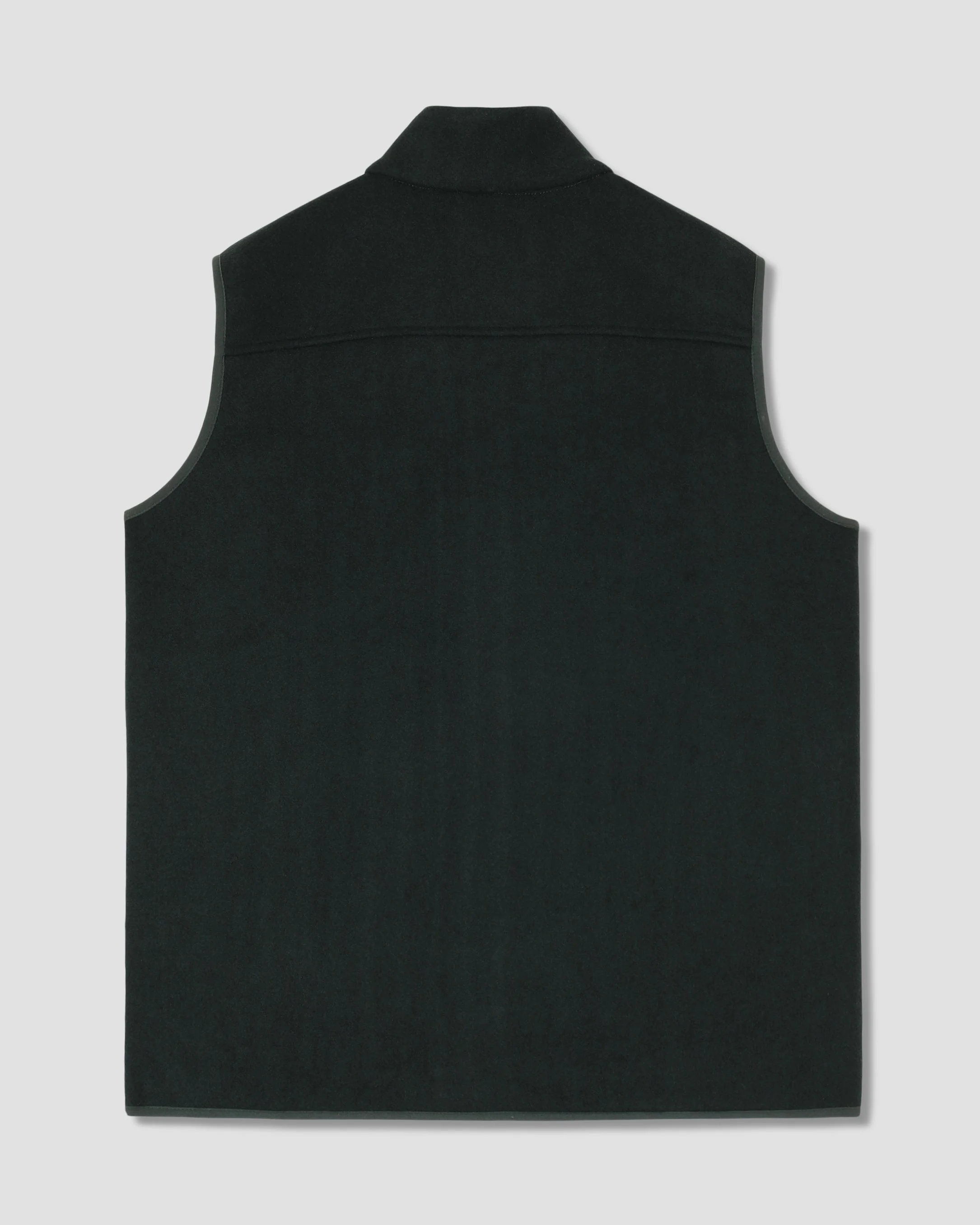 Wool Fleece Vest - Botanical Green - Image 2