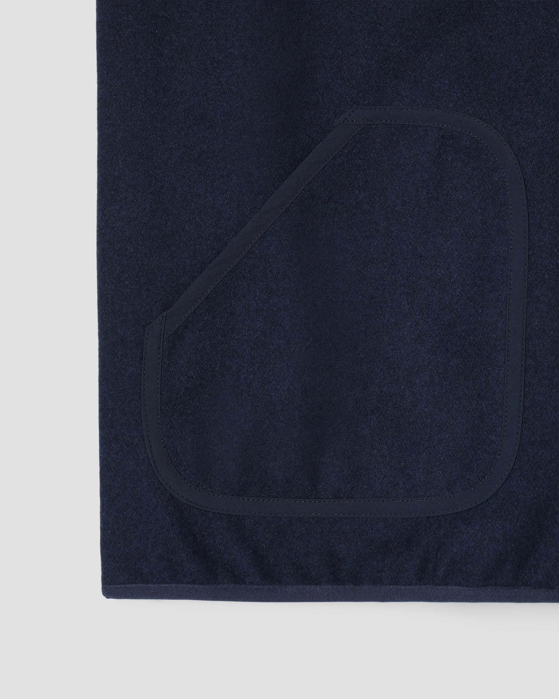 Wool Fleece Vest - Navy Heather - Image 4