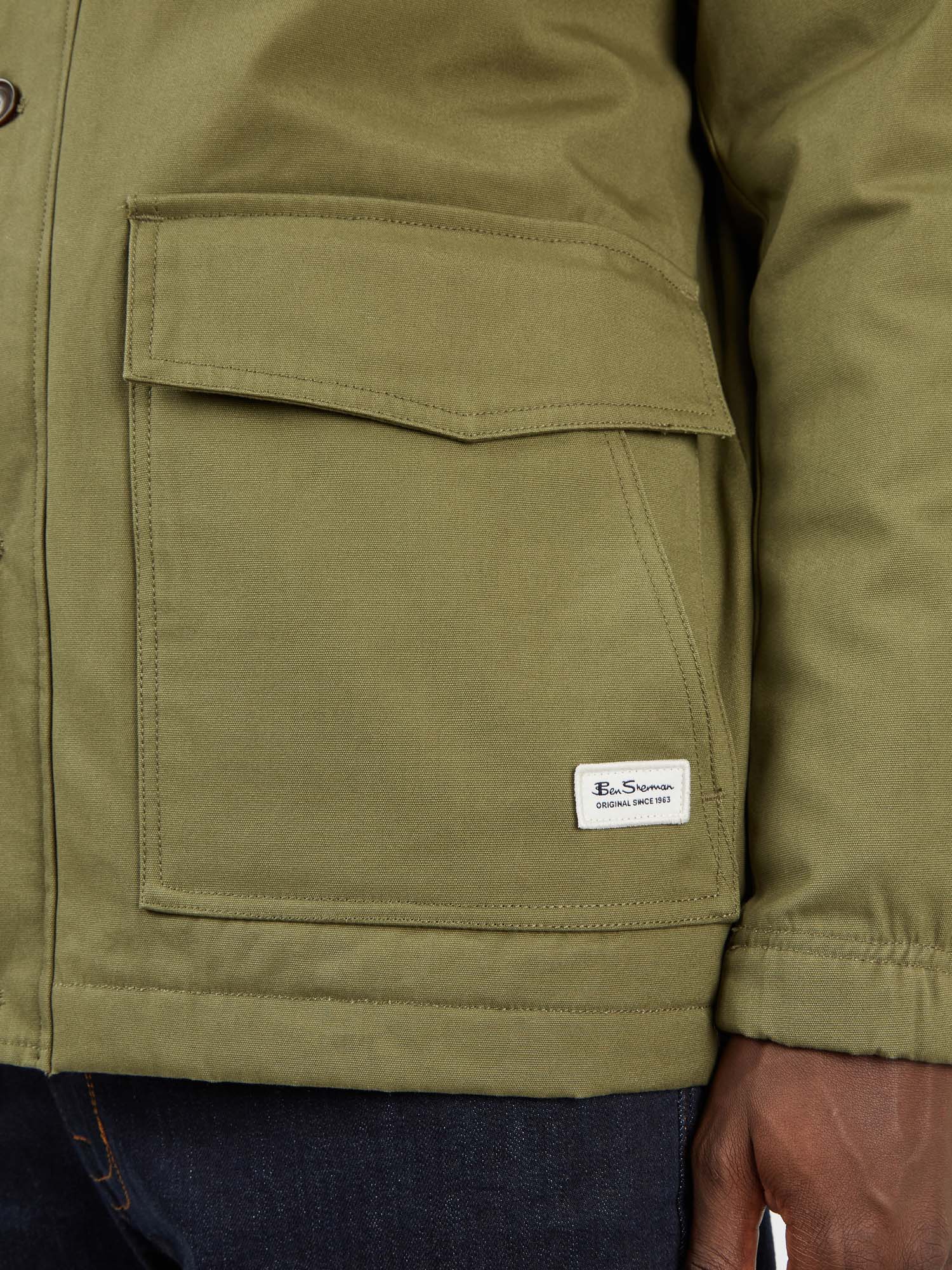 Veste De Manteau Travailleur - Kaki - Image 6