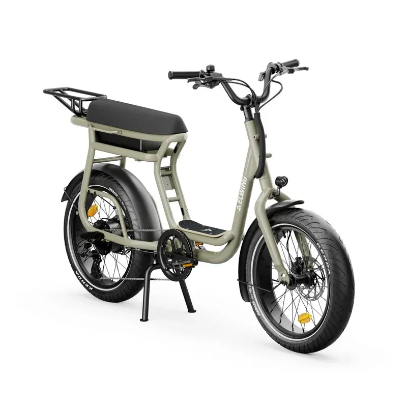 Yuvy 2 - Vélo Électrique Biplace Cargo Compact - Image 12
