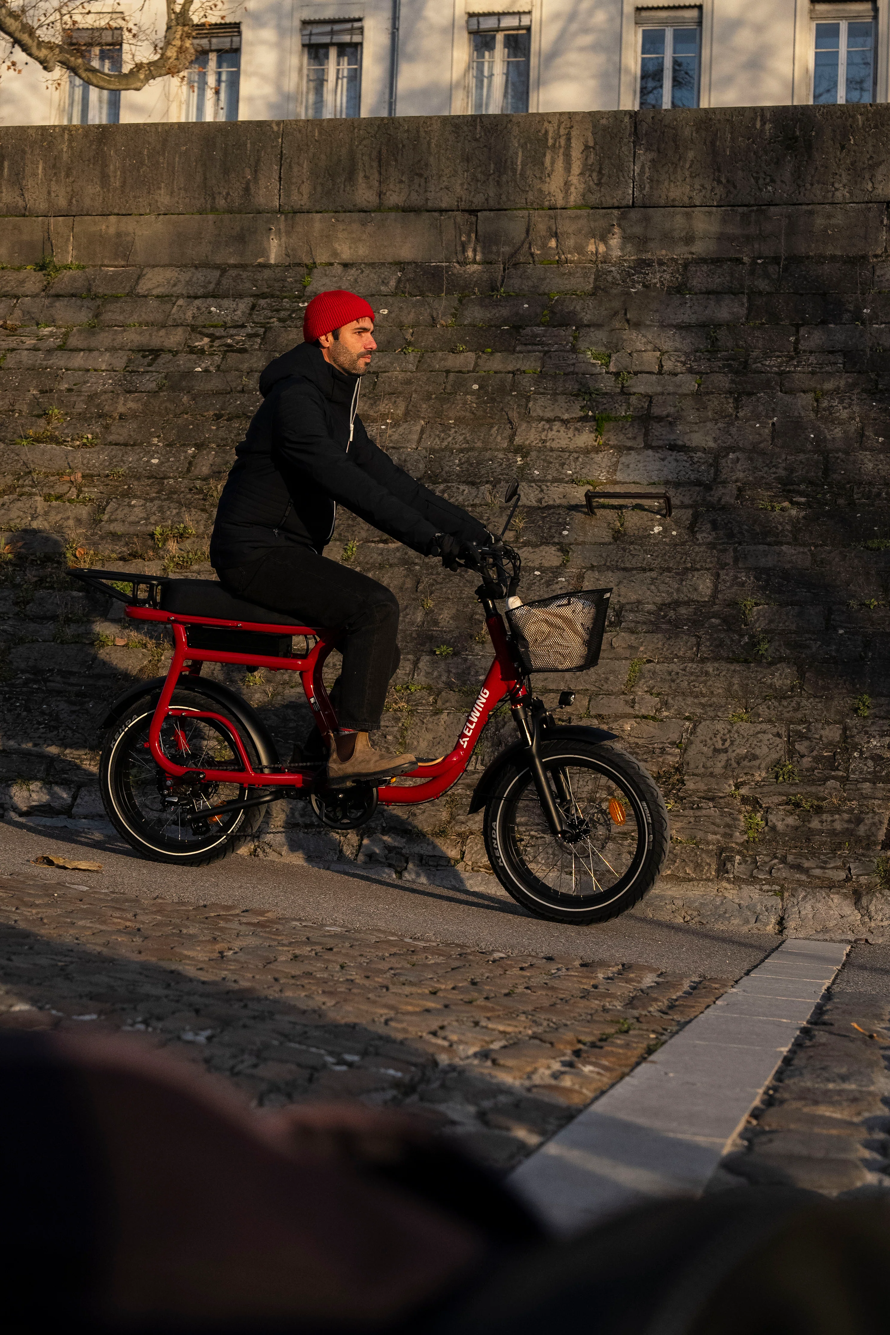Yuvy 2 - Vélo Électrique Biplace Cargo Compact - Image 5