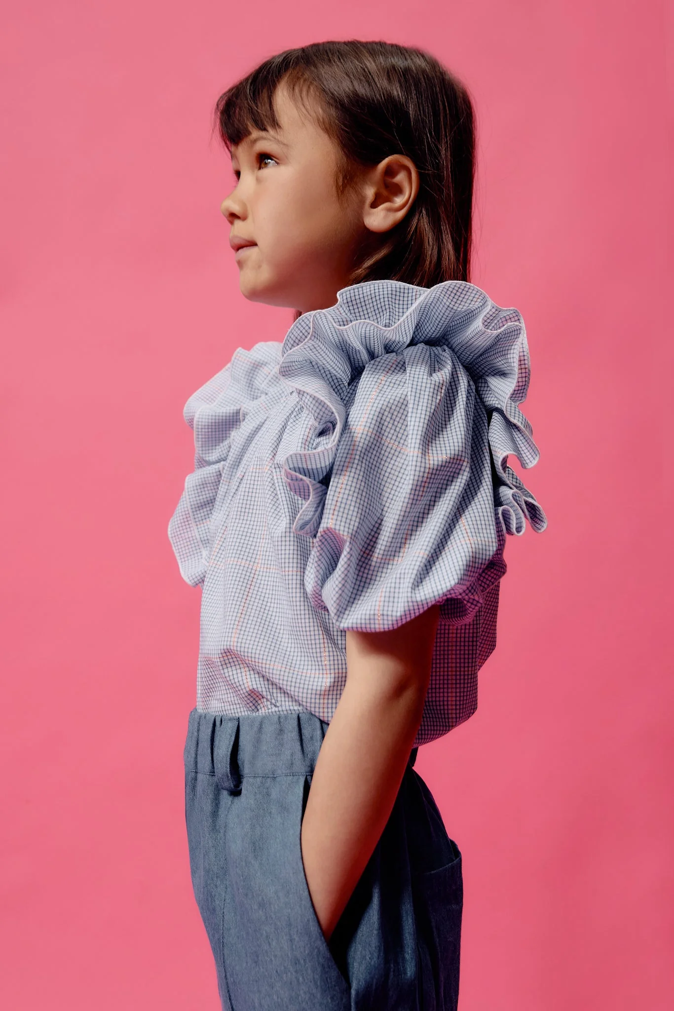 Top Zoe - Berry - Enfant - Image 4
