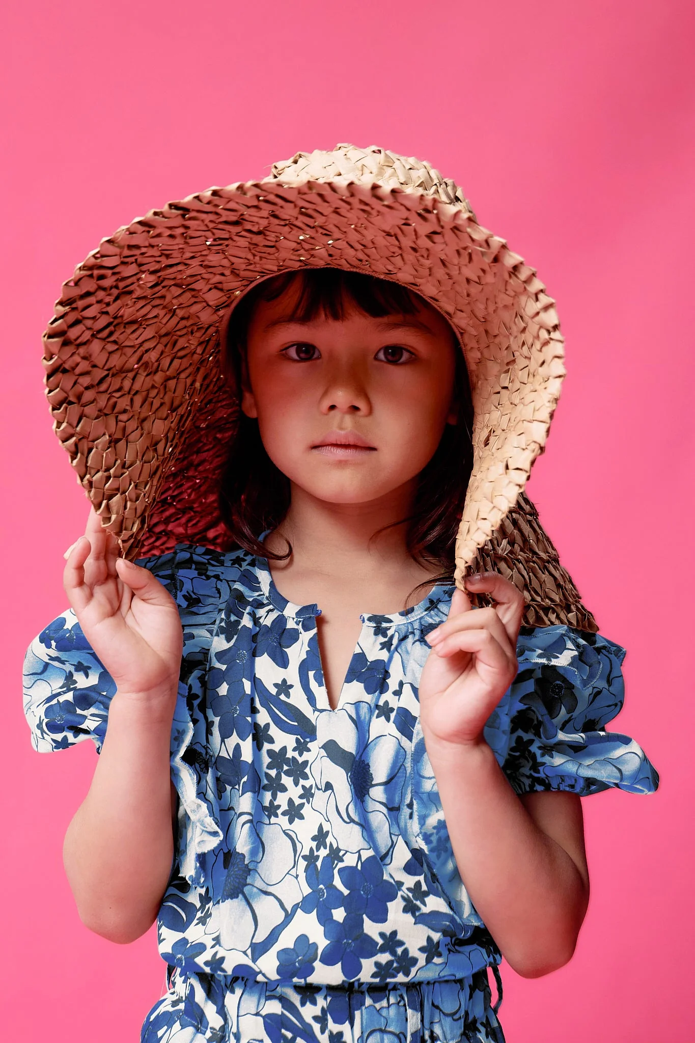 Top Zoe - Blue Bloom - Enfant - Image 2