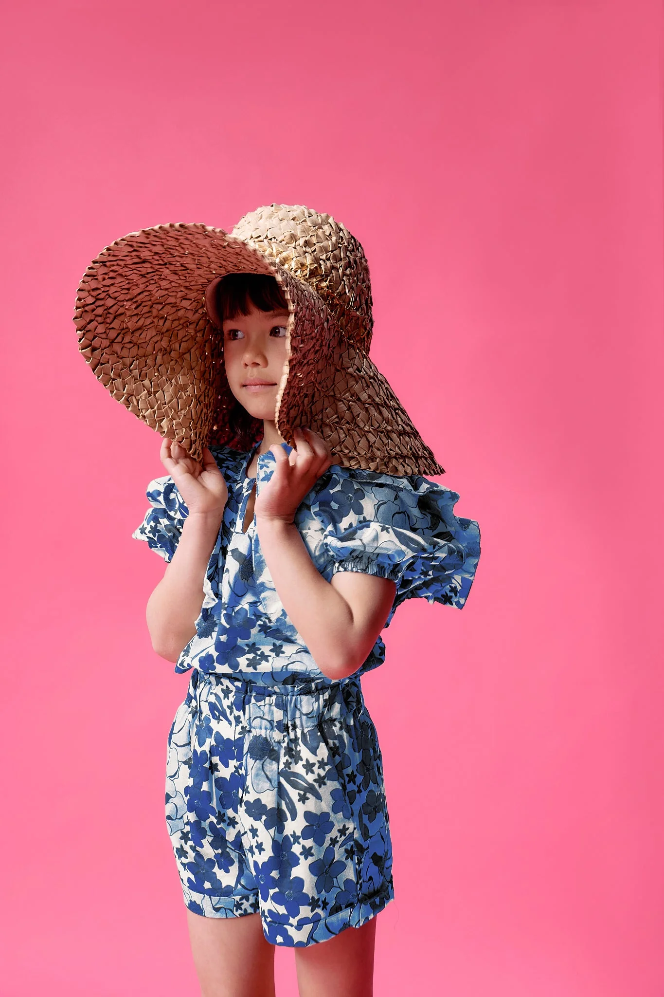 Top Zoe - Blue Bloom - Enfant - Image 3