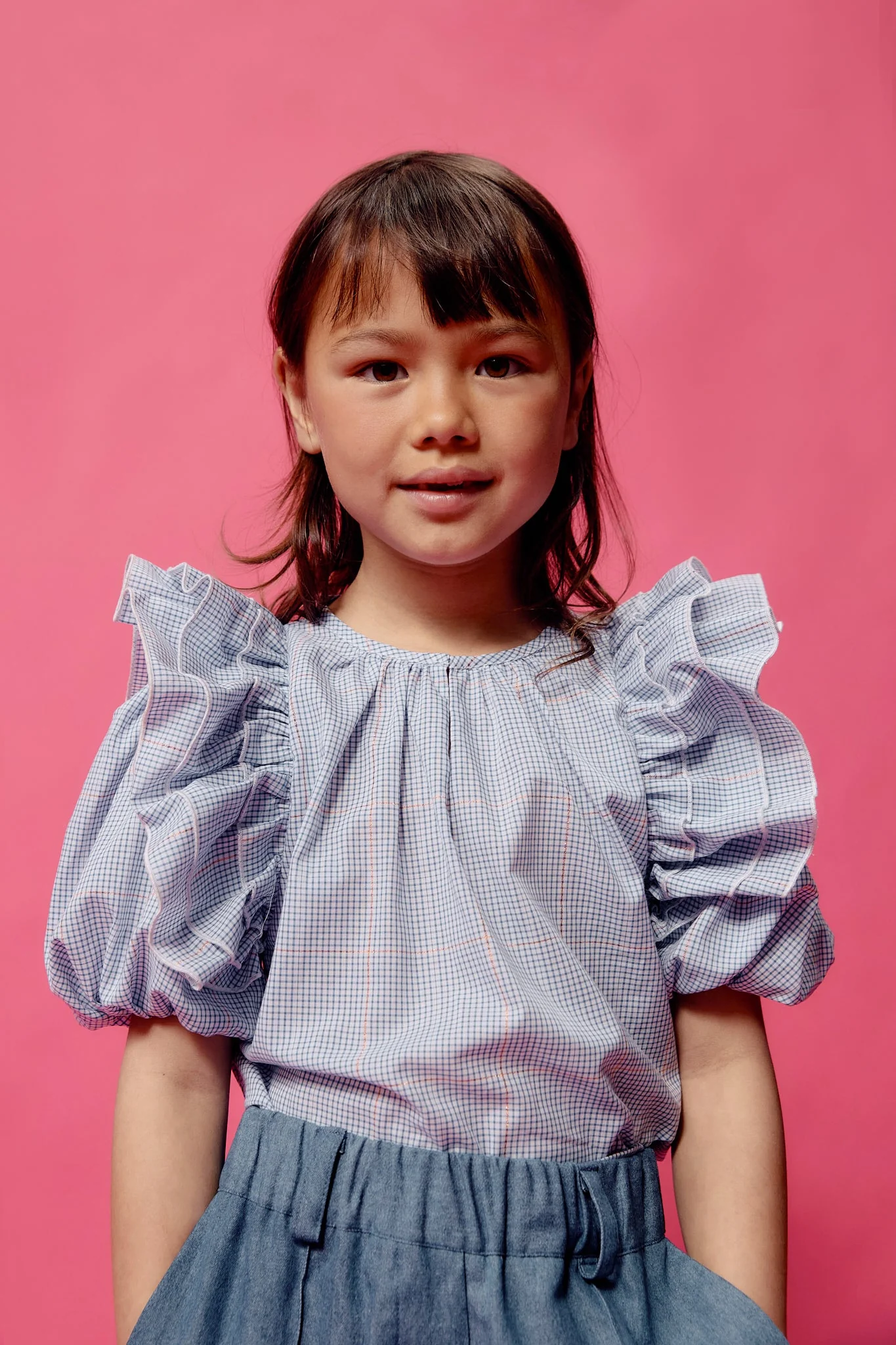 Top Zoe - Turquoise - Enfant - Image 3